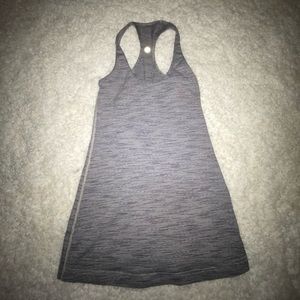 Grey lululemon tank